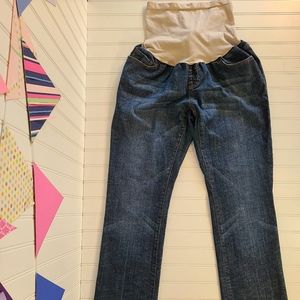 Indigo Blue Large Maternity Secret Fit Belly Stretch Jeans